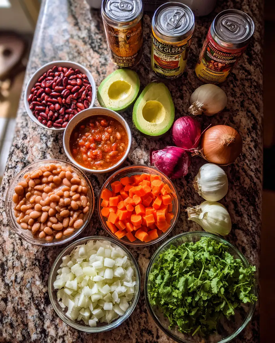 Savor the Flavors: A Hearty Mexican Pinto Bean Soup Adventure 4 Ingredients for Savor the Flavors: A Hearty Mexican Pinto Bean Soup Adventure