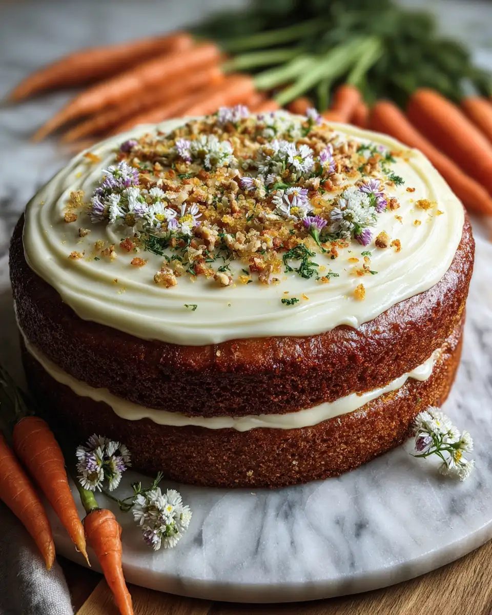 Final dish - Discover the Secret to the Perfectly Moist Amish Carrot Cake