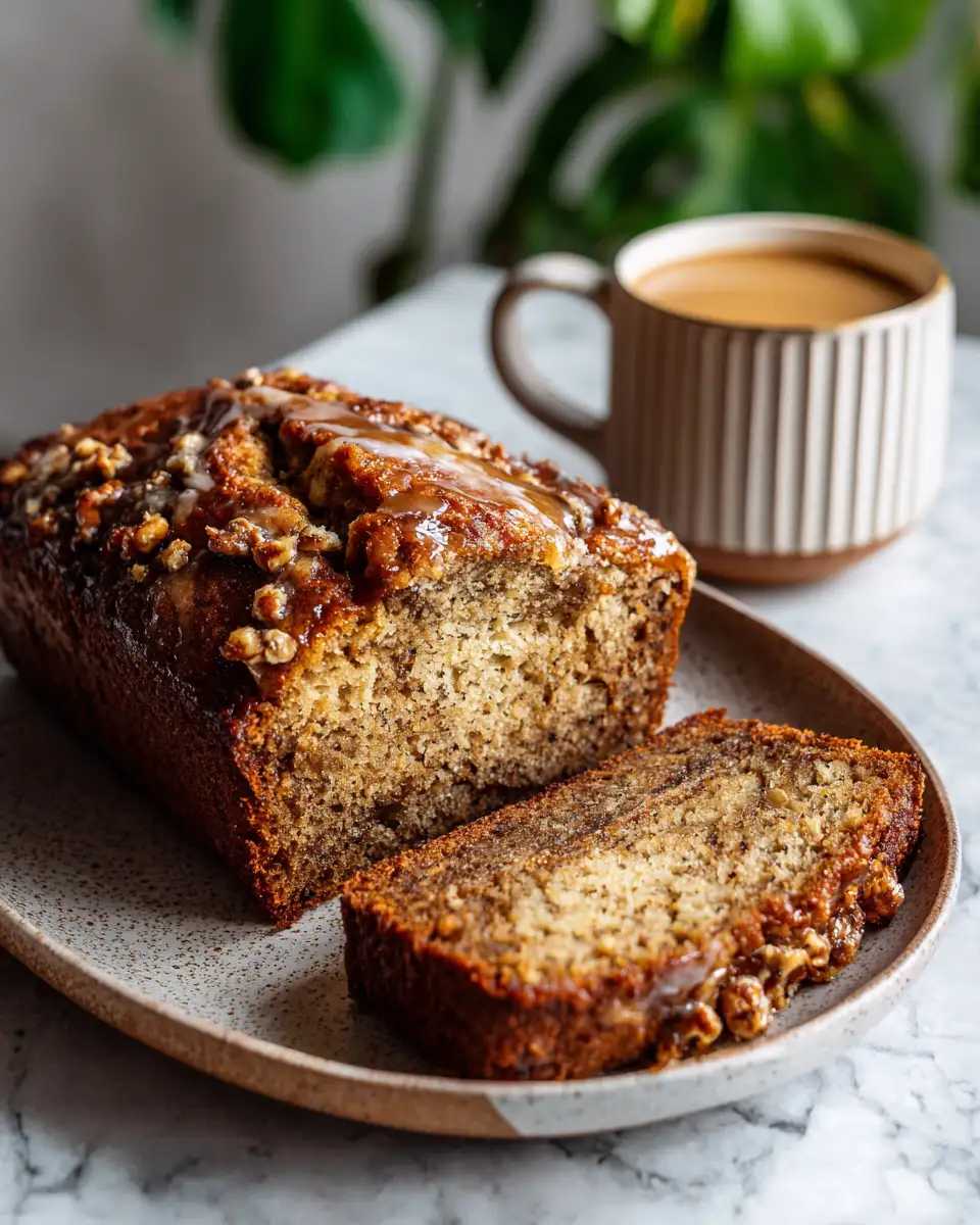 Irresistibly Moist Maple Banana Bread Delight - Featured Image
