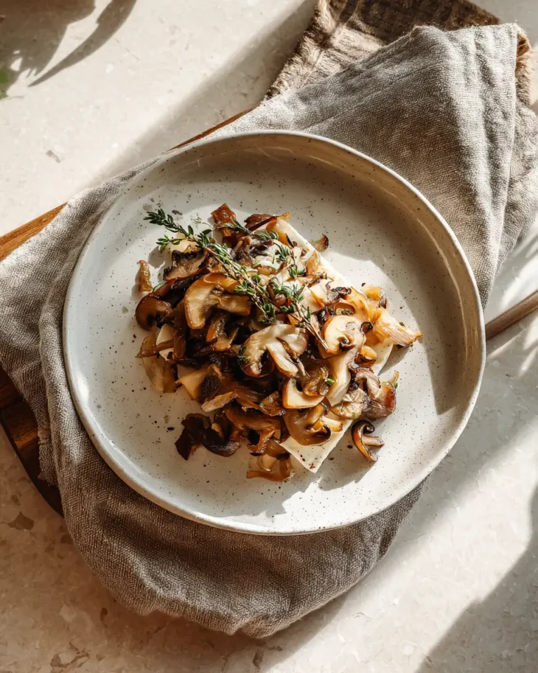 Mouthwatering Magic: Mushrooms and Caramelized Onions Unleashed - Featured Image