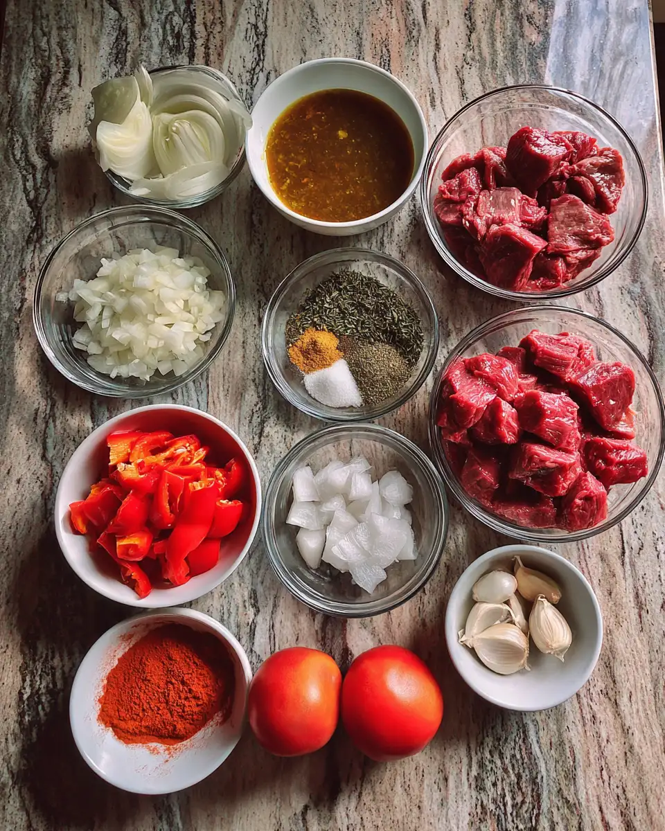 Savor the Spice: Unlock the Rich Flavors of Nigerian Beef Stew 4 Ingredients for Savor the Spice: Unlock the Rich Flavors of Nigerian Beef Stew