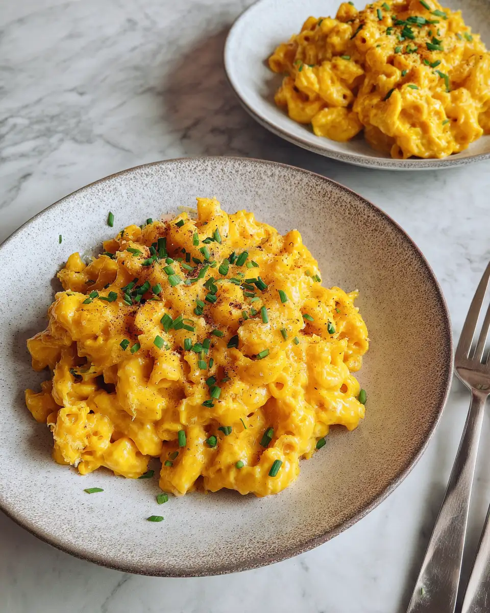 Cozy Up with Creamy One-Pot Pumpkin Mac and Cheese 6 Final dish - Cozy Up with Creamy One-Pot Pumpkin Mac and Cheese