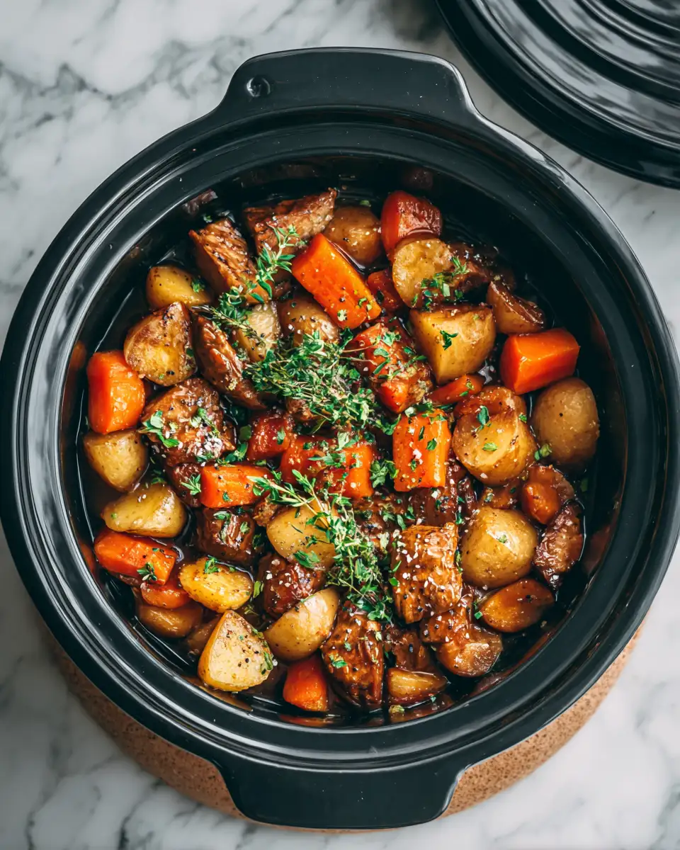 Final dish - Effortless Comfort: Dive into One-Pot Slow Cooker Meals