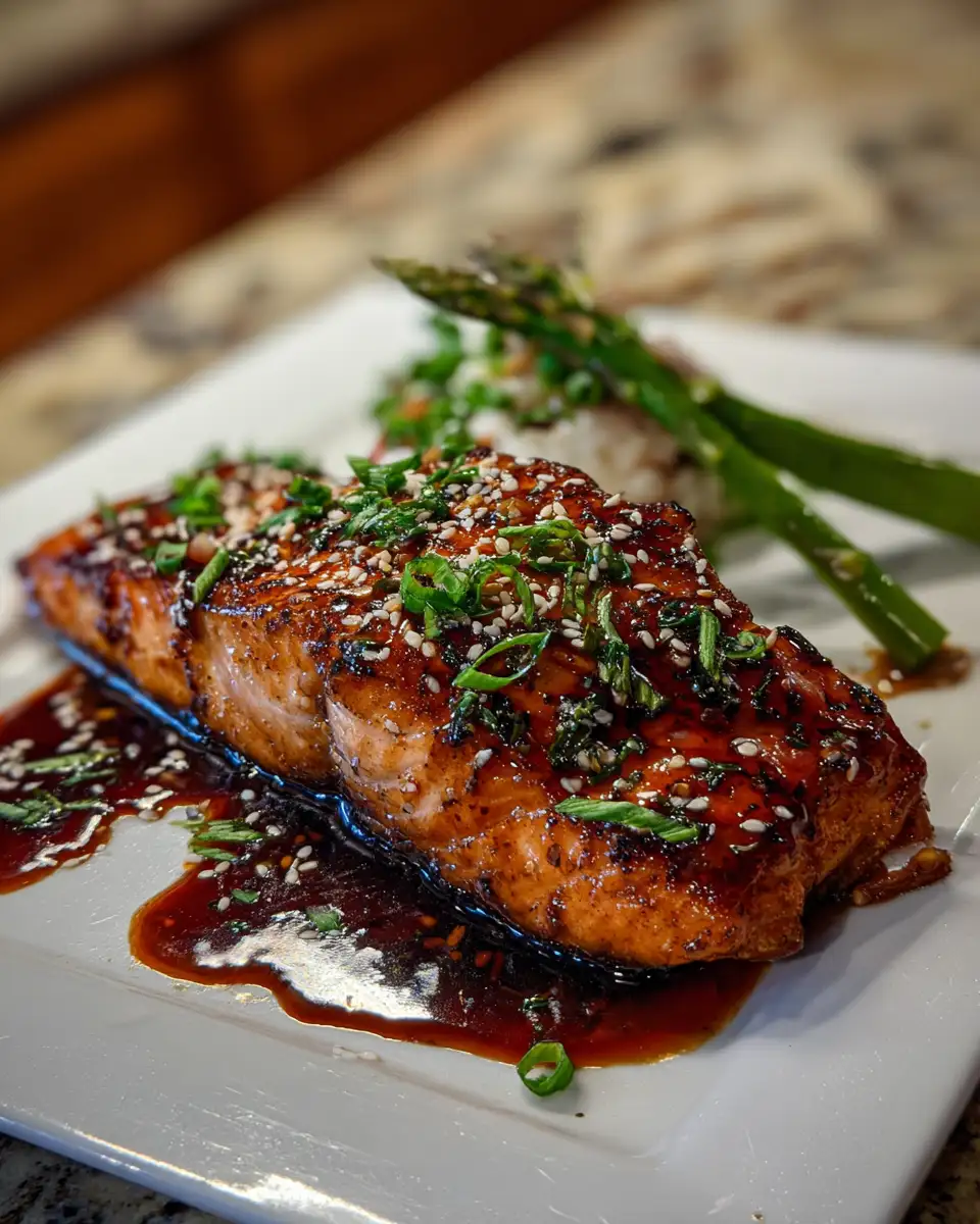 Zesty Delight Orange Teriyaki Salmon That Will Wow Your Taste Buds 6 Final dish - Zesty Delight Orange Teriyaki Salmon That Will Wow Your Taste Buds