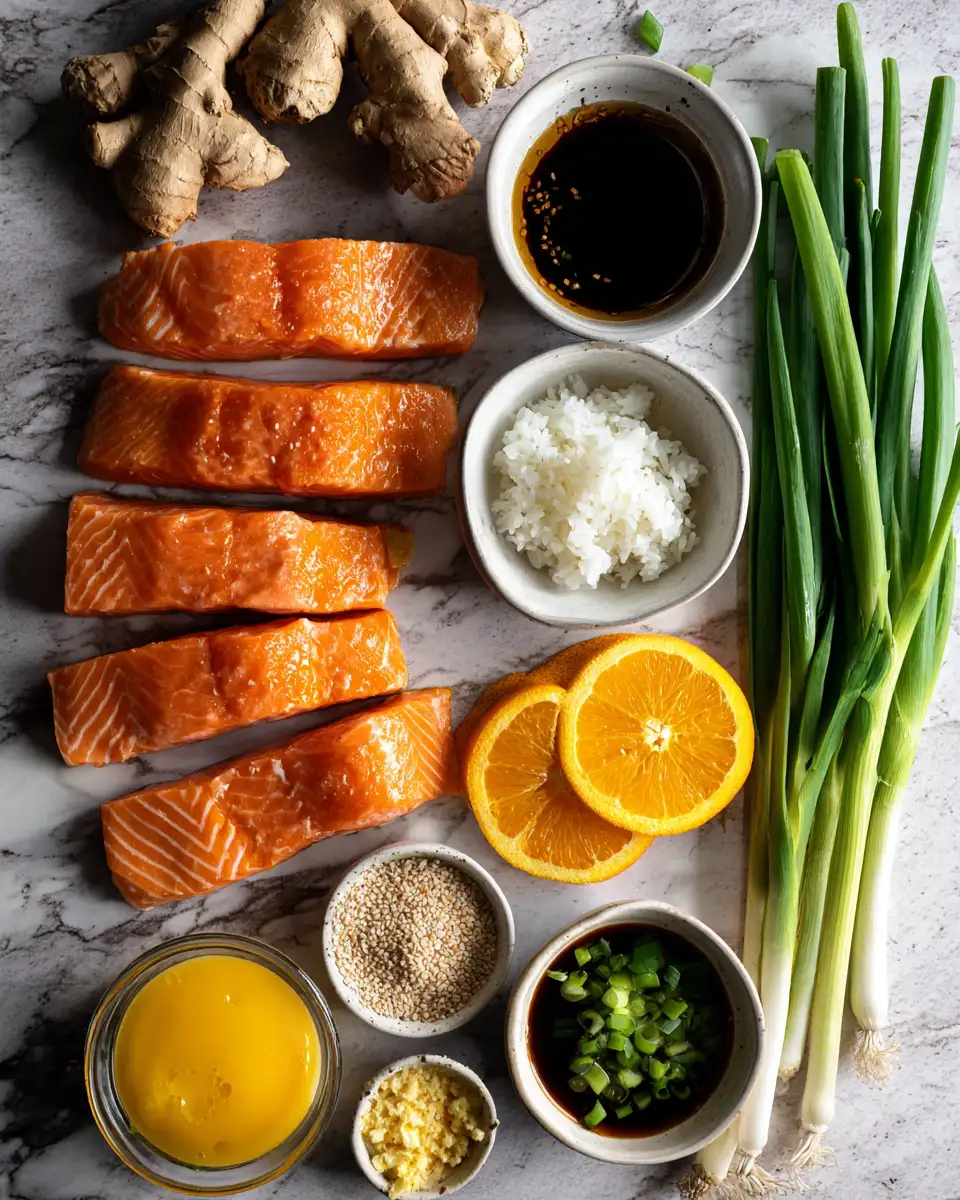 Zesty Delight Orange Teriyaki Salmon That Will Wow Your Taste Buds 4 Ingredients for Zesty Delight Orange Teriyaki Salmon That Will Wow Your Taste Buds