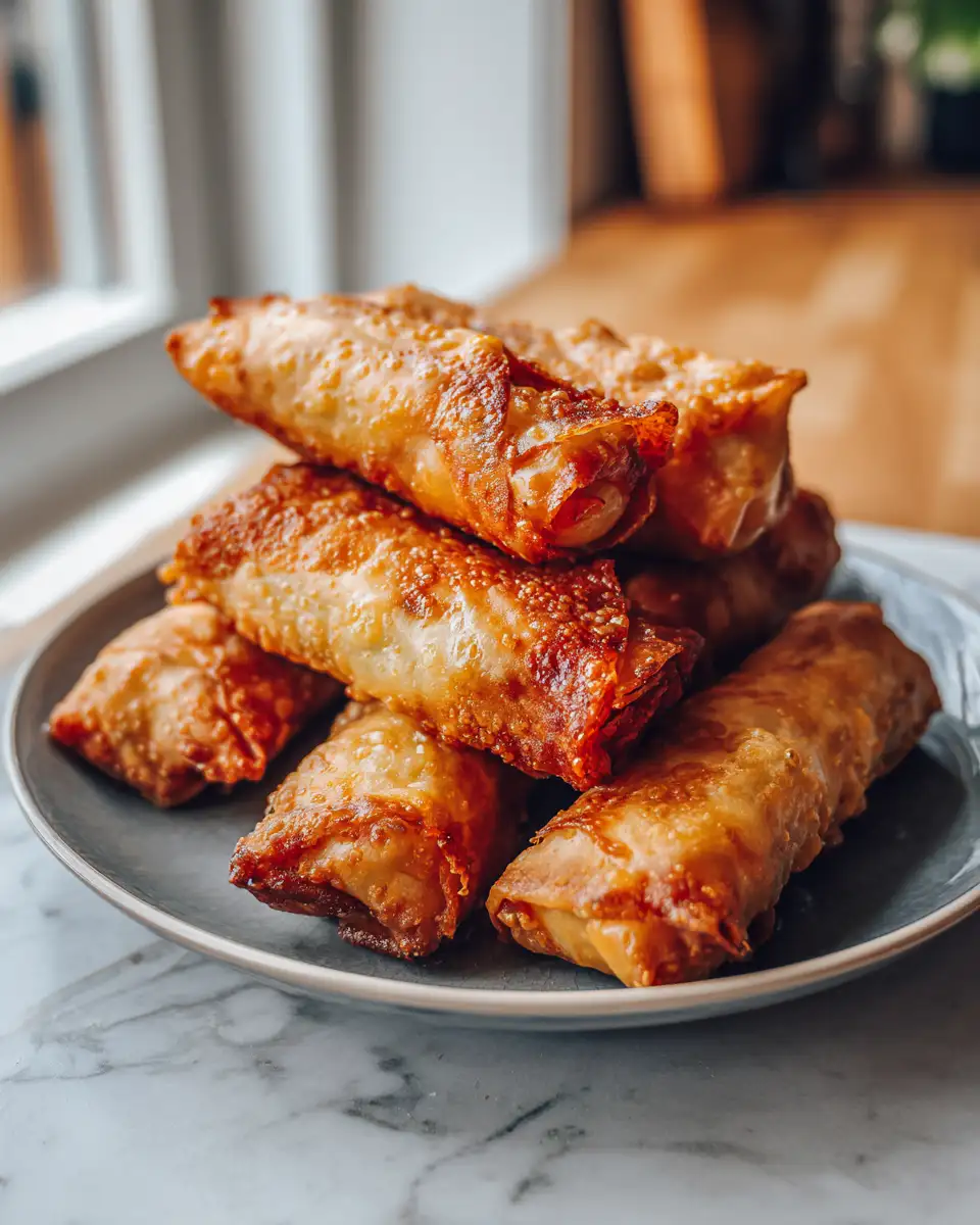 Ingredients for Crispy Bliss: Peach Cobbler Egg Rolls That Wow