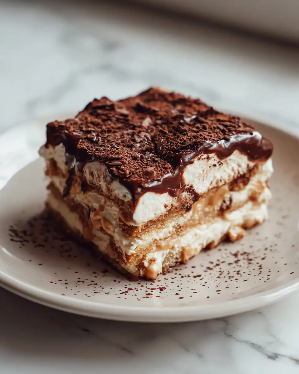 Final dish - Layers of Love: Discover the Decadence of Peanut Butter Lasagna