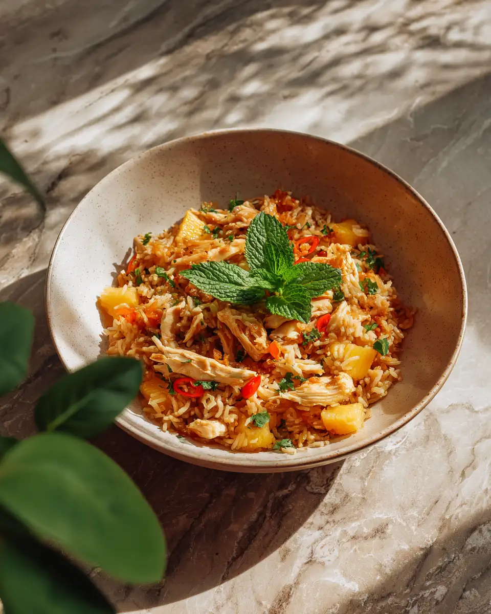 Tantalizing Tropical Delight: Pineapple Chicken and Rice for the Ultimate Food Lover - Featured Image
