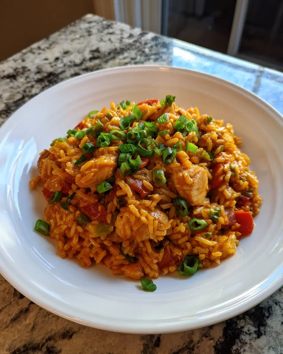 Savor the Soul of New Orleans with Irresistible Slow Cooker Chicken Jambalaya 6 Final dish - Savor the Soul of New Orleans with Irresistible Slow Cooker Chicken Jambalaya