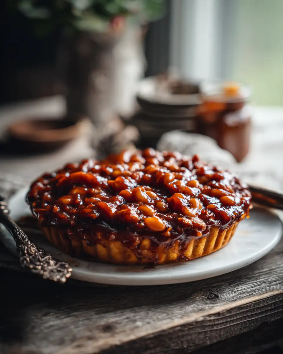 Smoked Apple Pie Baked Beans: A Sweet and Savory BBQ Delight - Featured Image