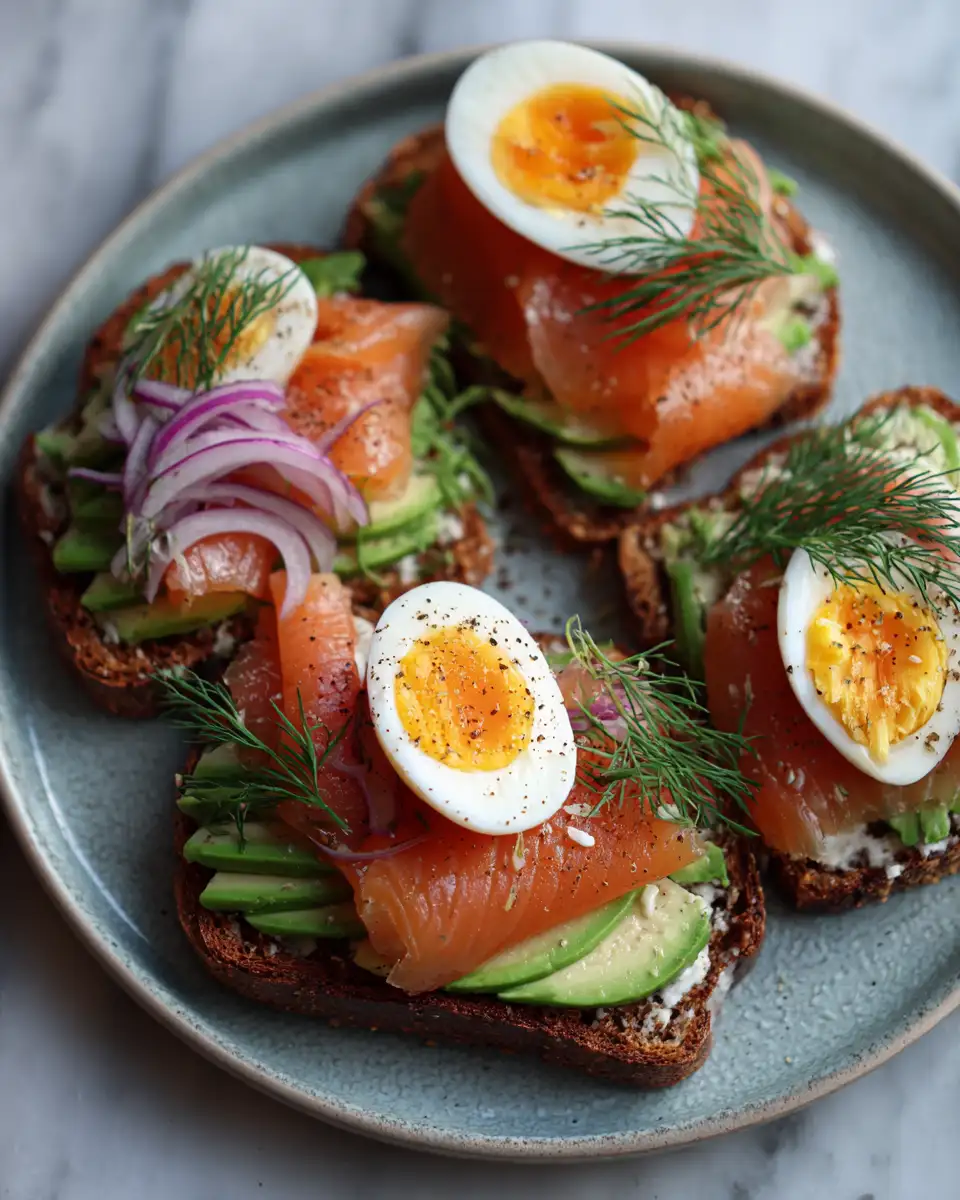 Elevate Your Breakfast Game with Smoked Salmon Avocado Toast - Featured Image