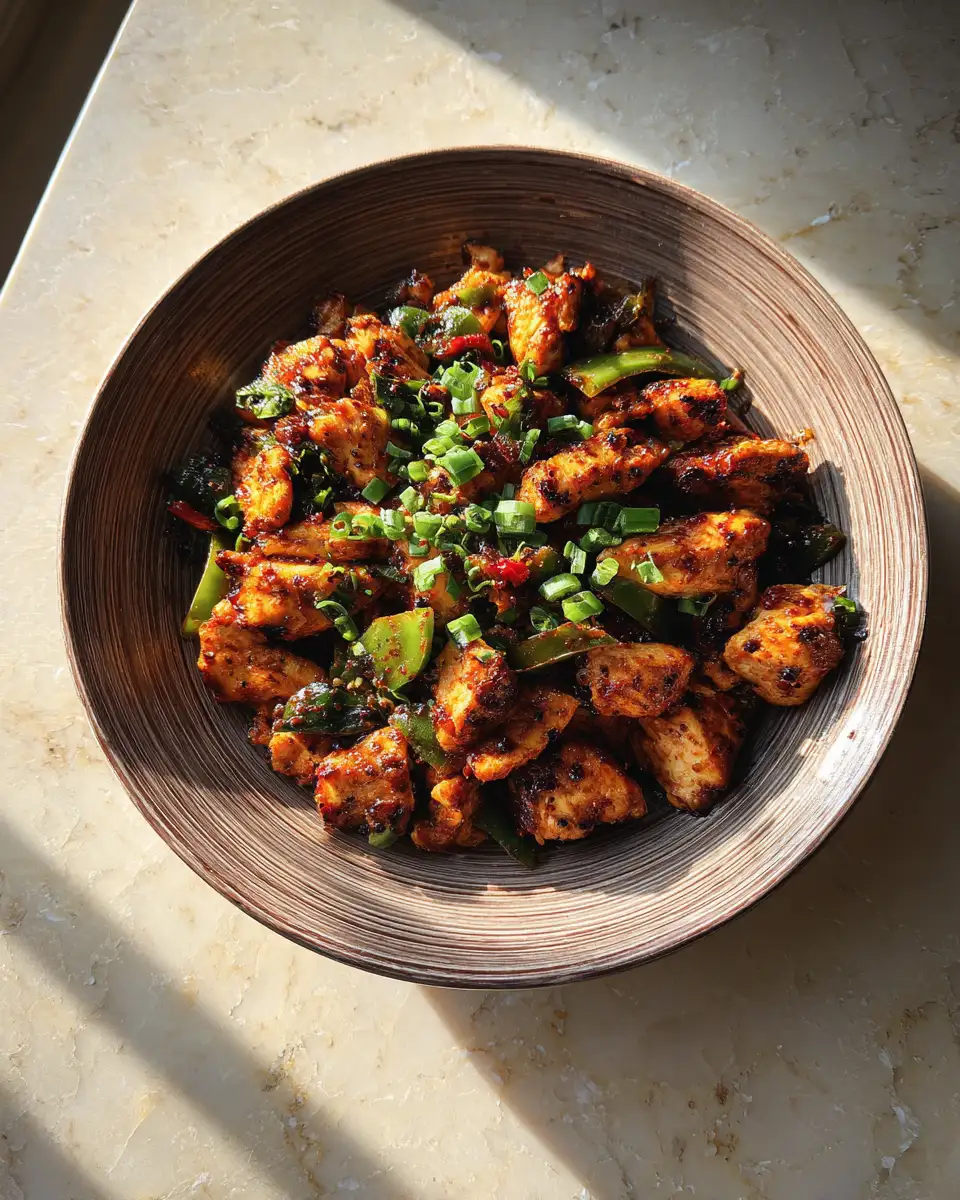 Sizzling Sensations Spice Up Your Plate with Jalapeño Chicken 6 Final dish - Sizzling Sensations Spice Up Your Plate with Jalapeño Chicken