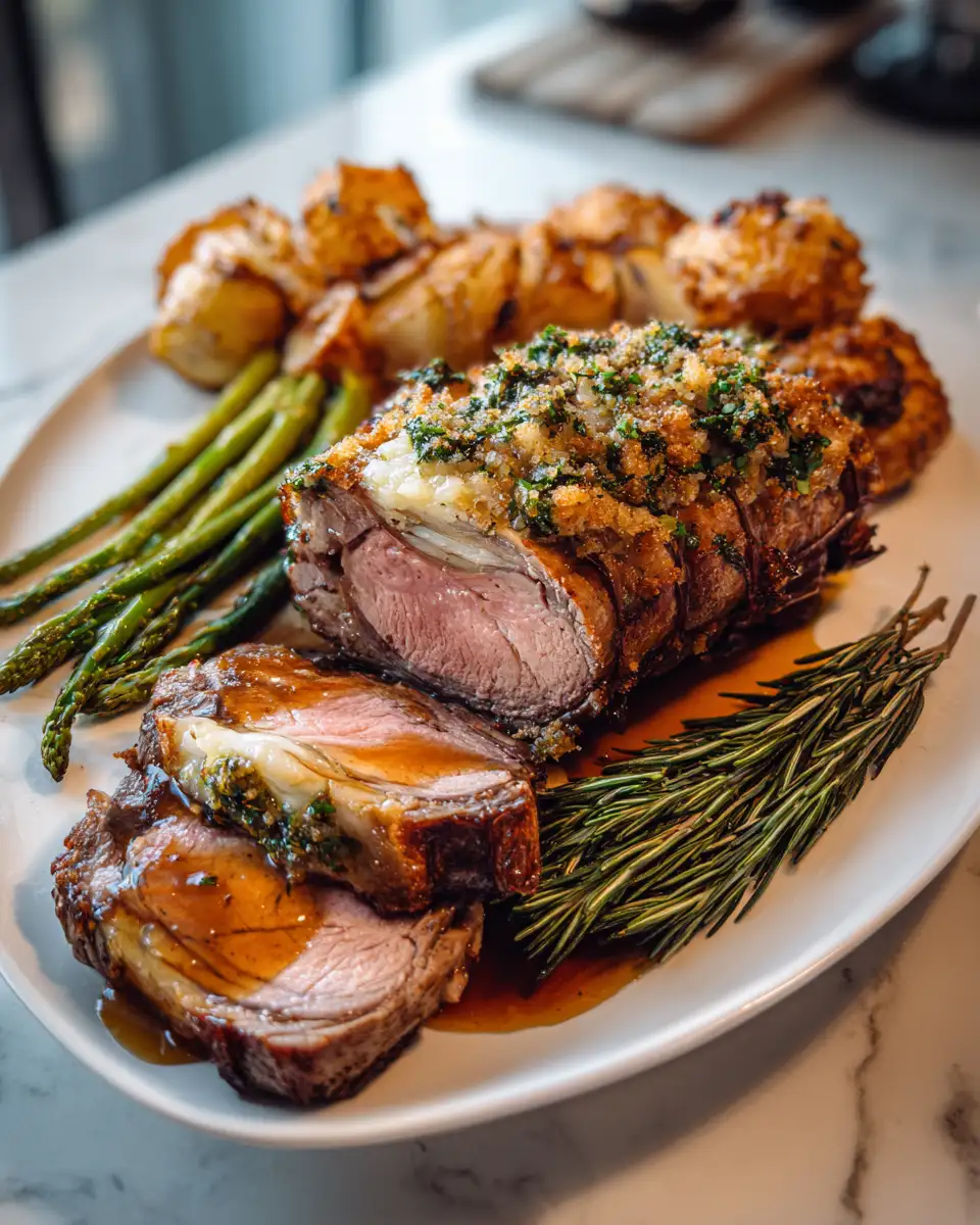 Heavenly Feast: A Stuffed Lamb Roast Lover’s Dream