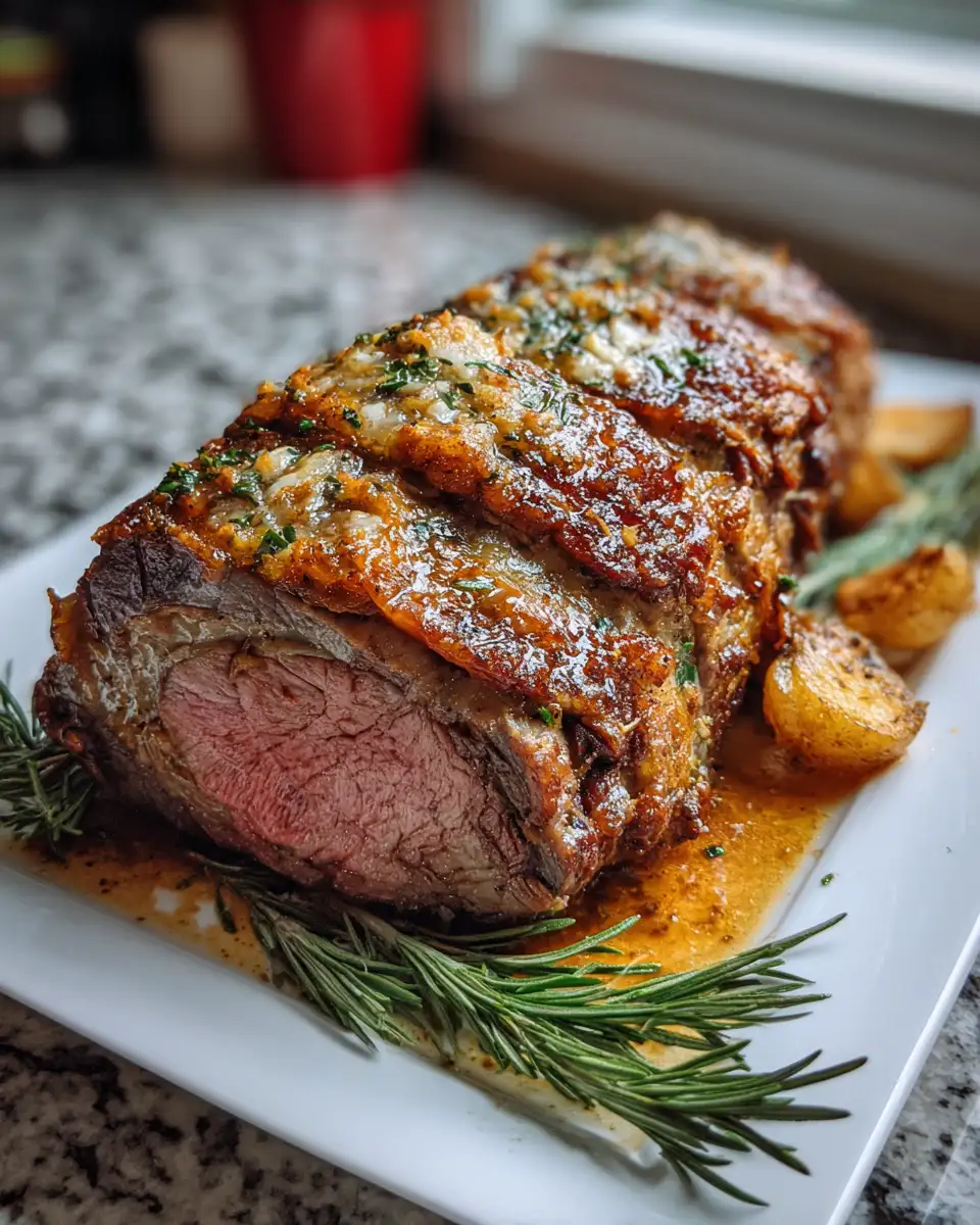 Final dish - Heavenly Feast: A Stuffed Lamb Roast Lover's Dream