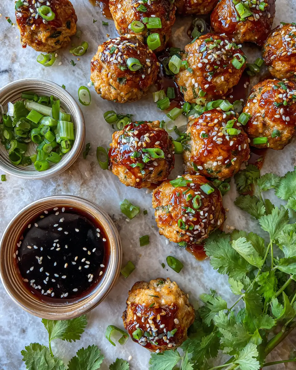 Savor the Flavor: Irresistible Teriyaki Chicken Meatballs 4 Ingredients for Savor the Flavor: Irresistible Teriyaki Chicken Meatballs
