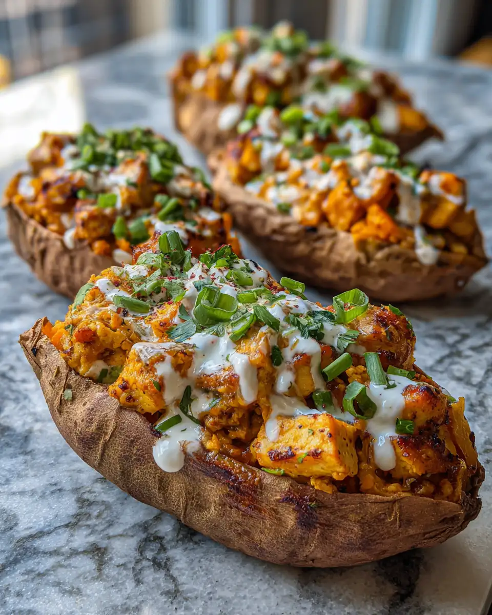 Final dish - Turkey Taco Stuffed Sweet Potatoes: A Flavor Fiesta in Every Bite