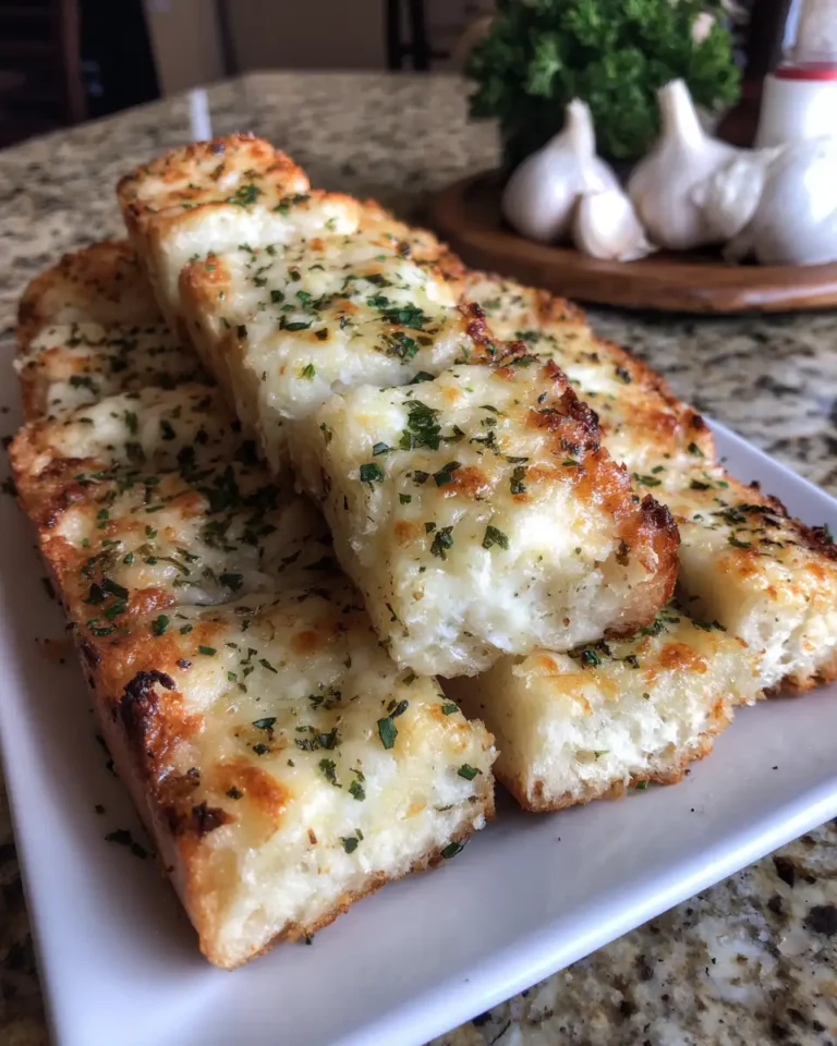 Irresistible Indulgence: The Ultimate Cheesy Garlic Bread Recipe - Featured Image