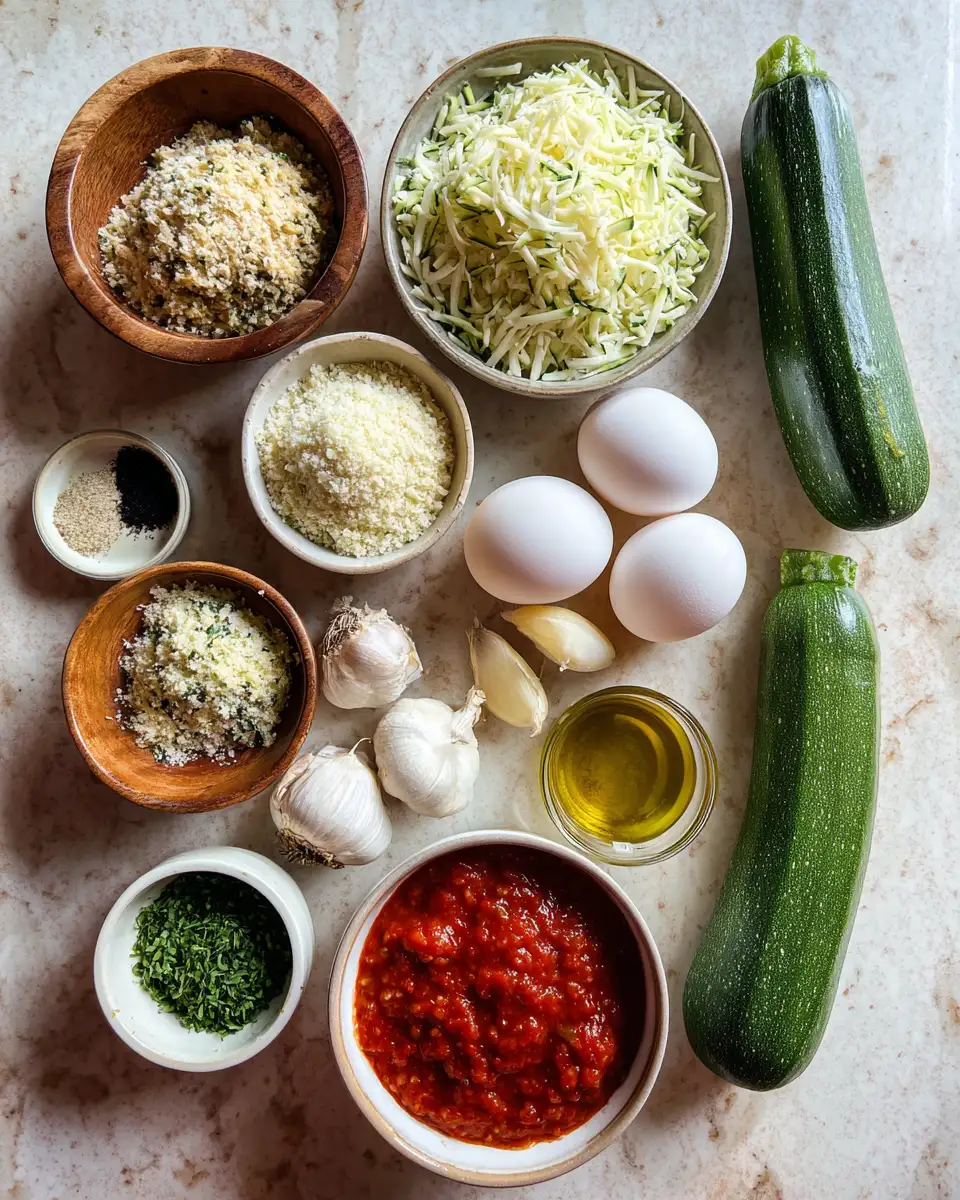 Zucchini Meatballs: A Delicious Twist on a Classic Favorite 4 Ingredients for Zucchini Meatballs: A Delicious Twist on a Classic Favorite
