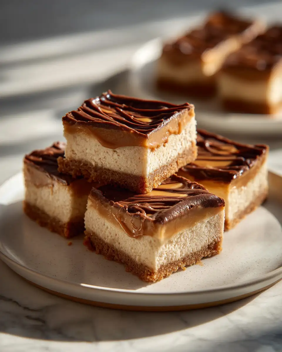 Indulge in Bliss with Irresistible Biscoff Caramel Cheesecake Bars 6 Final dish - Indulge in Bliss with Irresistible Biscoff Caramel Cheesecake Bars