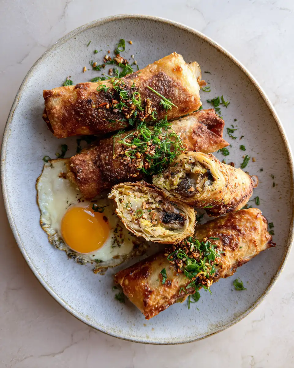 Final dish - Quick and Delicious Blueberry Cream Cheese Egg Rolls in 30 Min