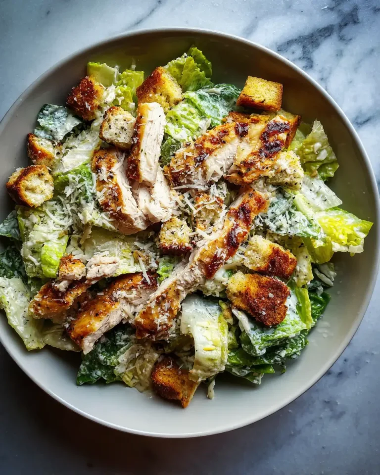 Irresistibly Zesty Chicken Caesar Salad Recipe to Elevate Your Meal Game - Featured Image