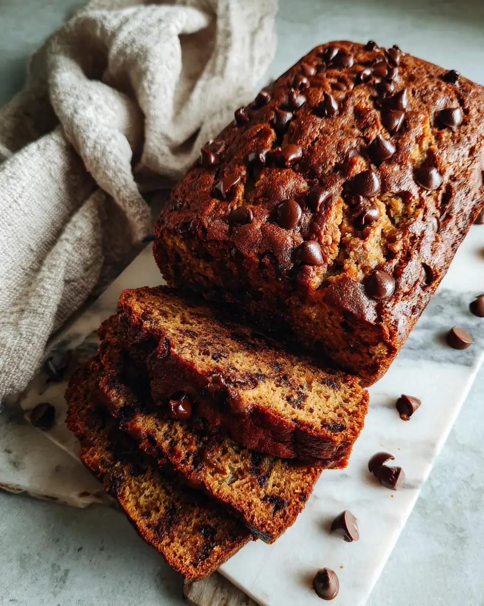Final dish - Decadent Delight: Chocolate Chip Zucchini Bread That Everyone Will Love