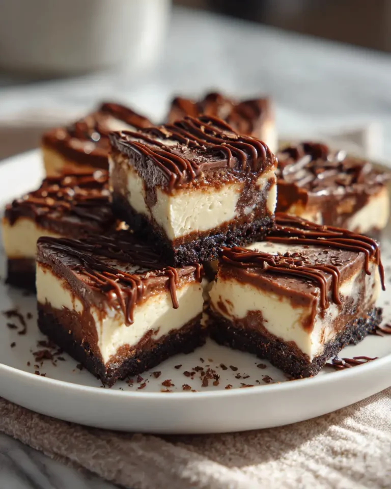 Indulge in Bliss with Irresistible Chocolate Fudge Cheesecake Bites - Featured Image