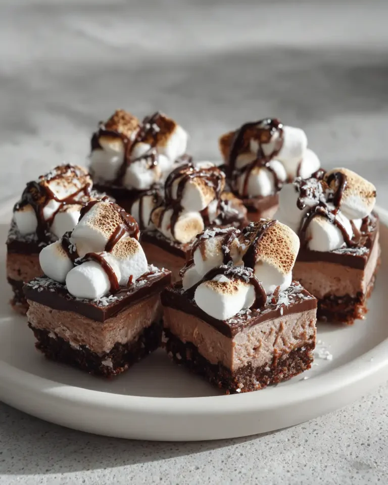 Indulge in Decadence with Chocolate Marshmallow Cheesecake Bites - Featured Image