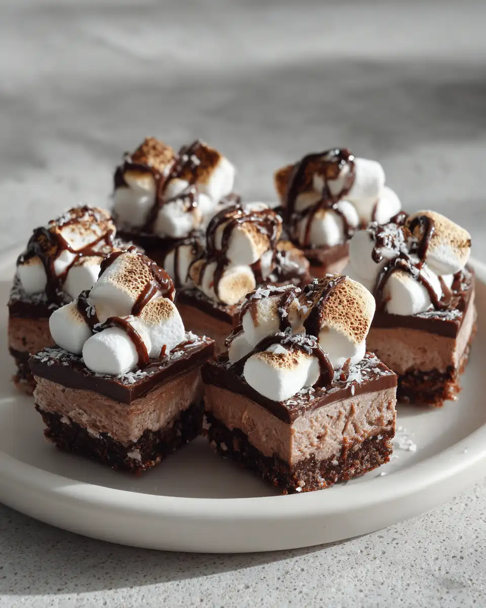 Indulge in Decadence with Chocolate Marshmallow Cheesecake Bites - Featured Image