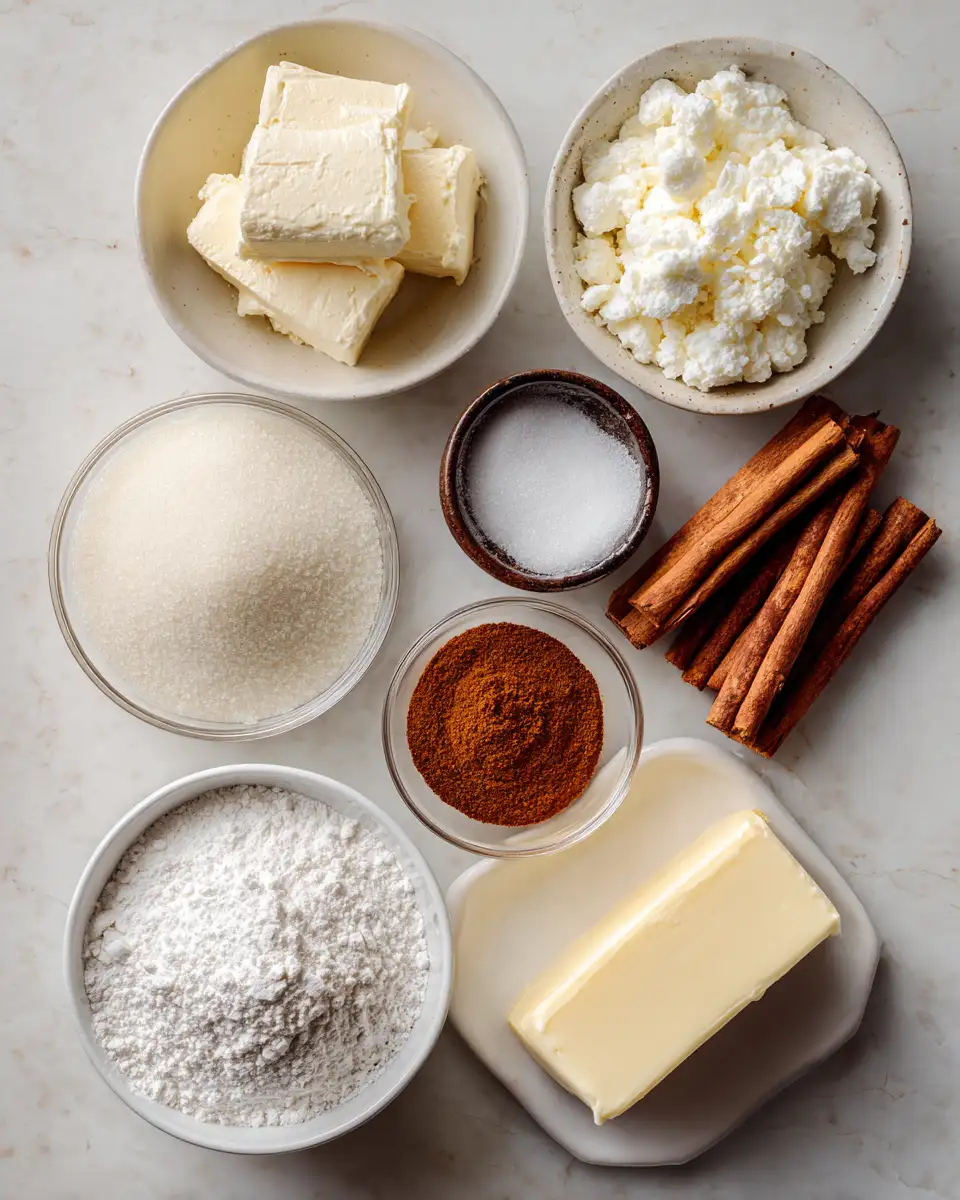 Ingredients for Whip Up Irresistible Churro Cheesecake Cookies in Just 20 Minutes