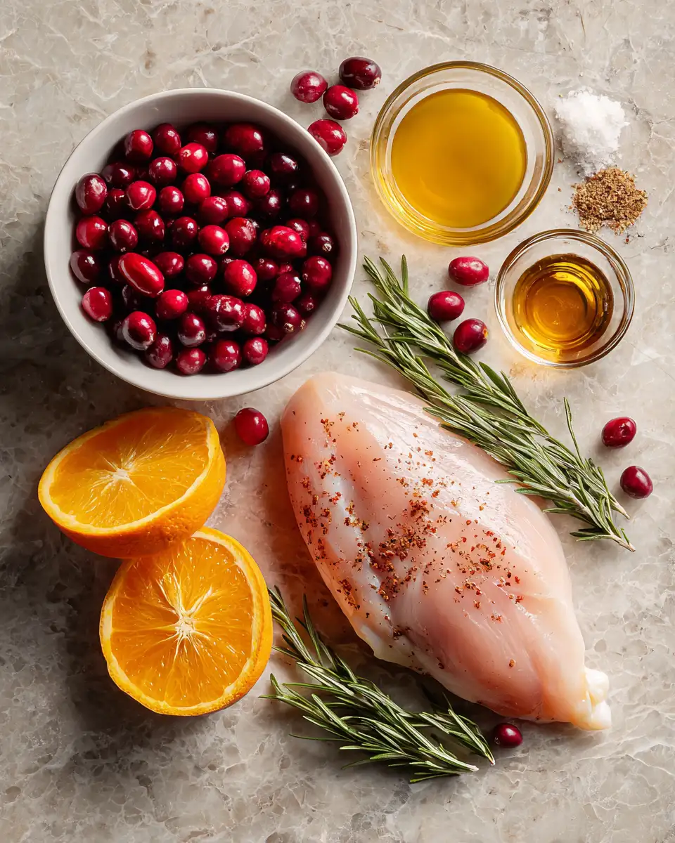 Ingredients for Cranberry Orange Turkey Breast: A Festive Flavor Explosion
