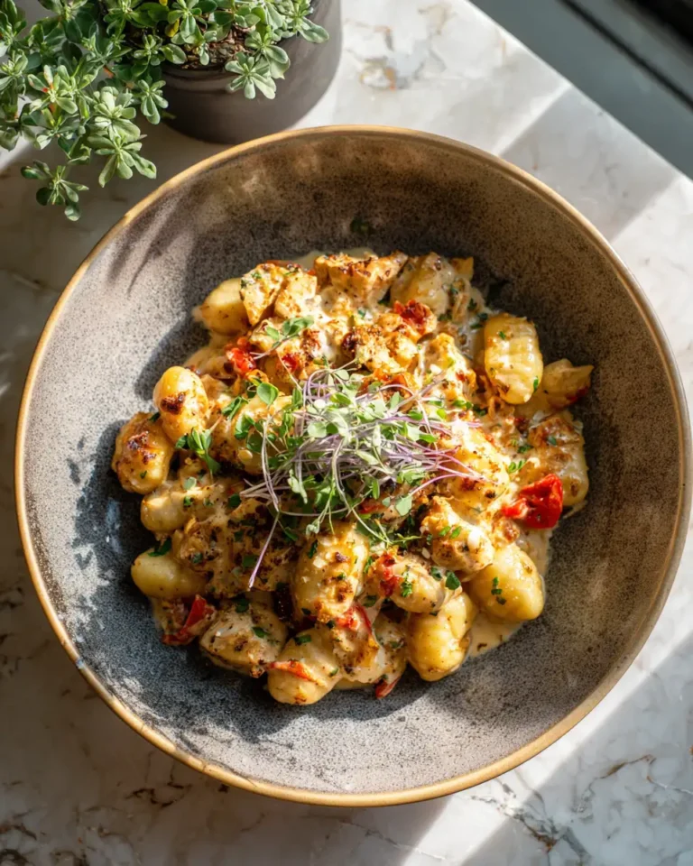 Savory Indulgence: Creamy Cajun Chicken Gnocchi Delight - Featured Image