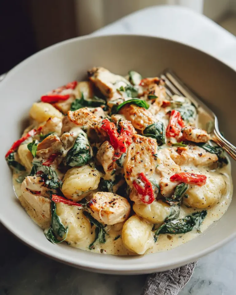 Indulge in the Ultimate Comfort: Creamy Tuscan Chicken Gnocchi Delight - Featured Image