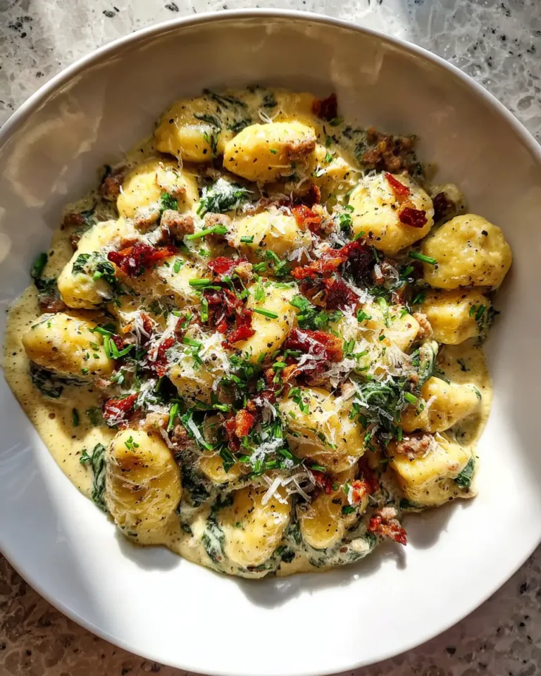 Irresistibly Creamy Tuscan Sausage Gnocchi: Your New Favorite Comfort Dish - Featured Image