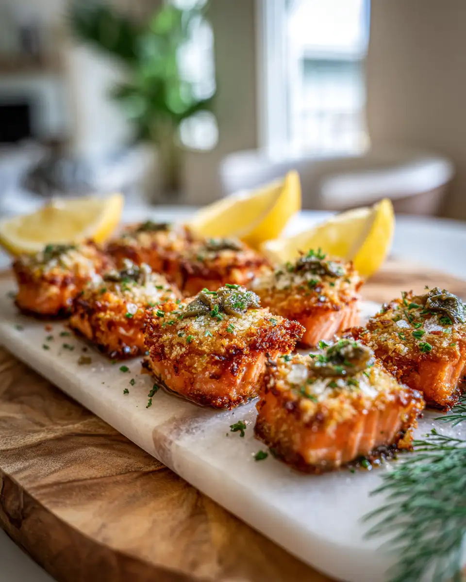 Irresistible Crispy Parmesan Salmon Bites That Will Make Your Taste Buds Dance - Featured Image