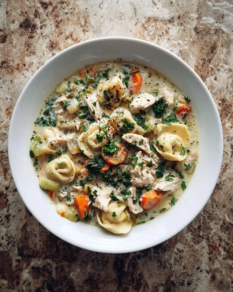 Cozy Up with Crockpot Chicken Tortellini Soup Magic - Featured Image