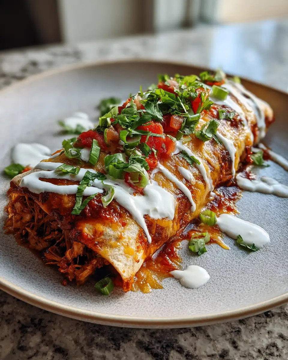 Final dish - Enchirito Rec: Unveiling the Ultimate Homemade Tex-Mex Delight