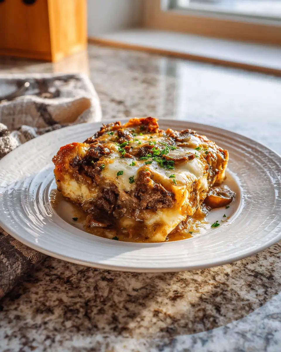 Savor the Flavor: French Onion Beef Casserole Delight - Featured Image