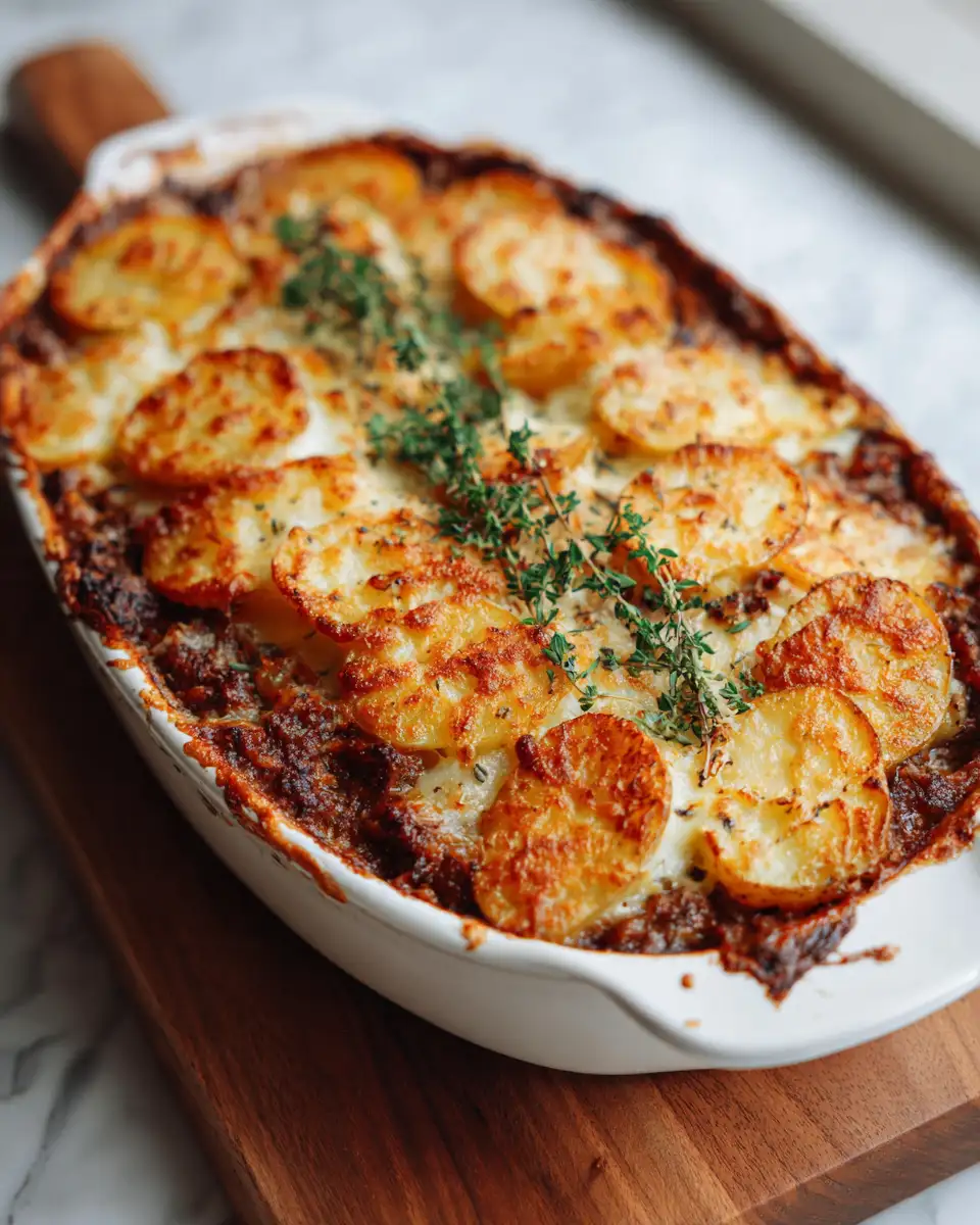 Final dish - Wholesome and Hearty: A Healthy Loaded Beef and Potato Bake for the Whole Family
