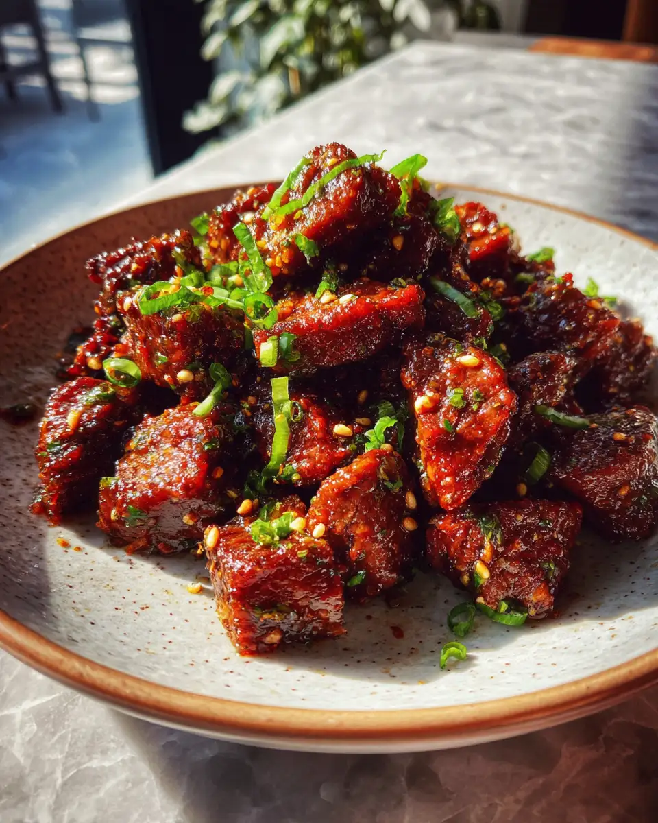 Sizzle and Spice: Irresistible Hot Honey Steak Bites - Featured Image