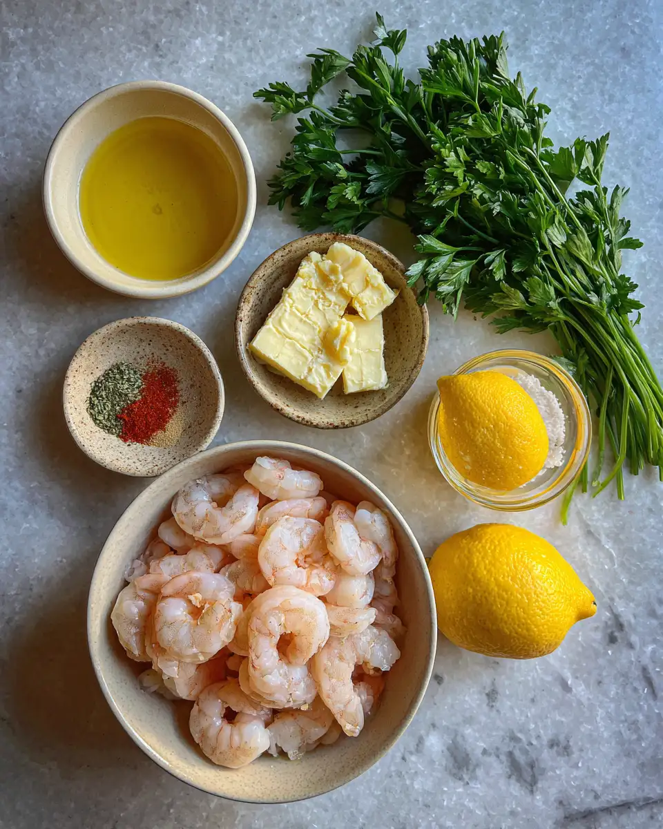 Zesty Lemon Butter Baked Shrimp: Your New Favorite Easy Recipe 4 Ingredients for Zesty Lemon Butter Baked Shrimp: Your New Favorite Easy Recipe