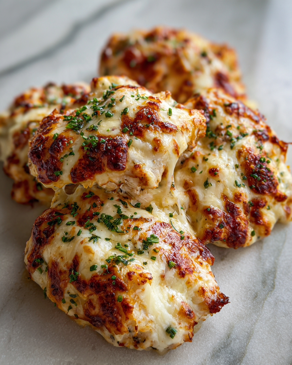 Explode Your Taste Buds with Melted Mozzarella & Ranch Chicken Bombs 6 Final dish - Explode Your Taste Buds with Melted Mozzarella & Ranch Chicken Bombs