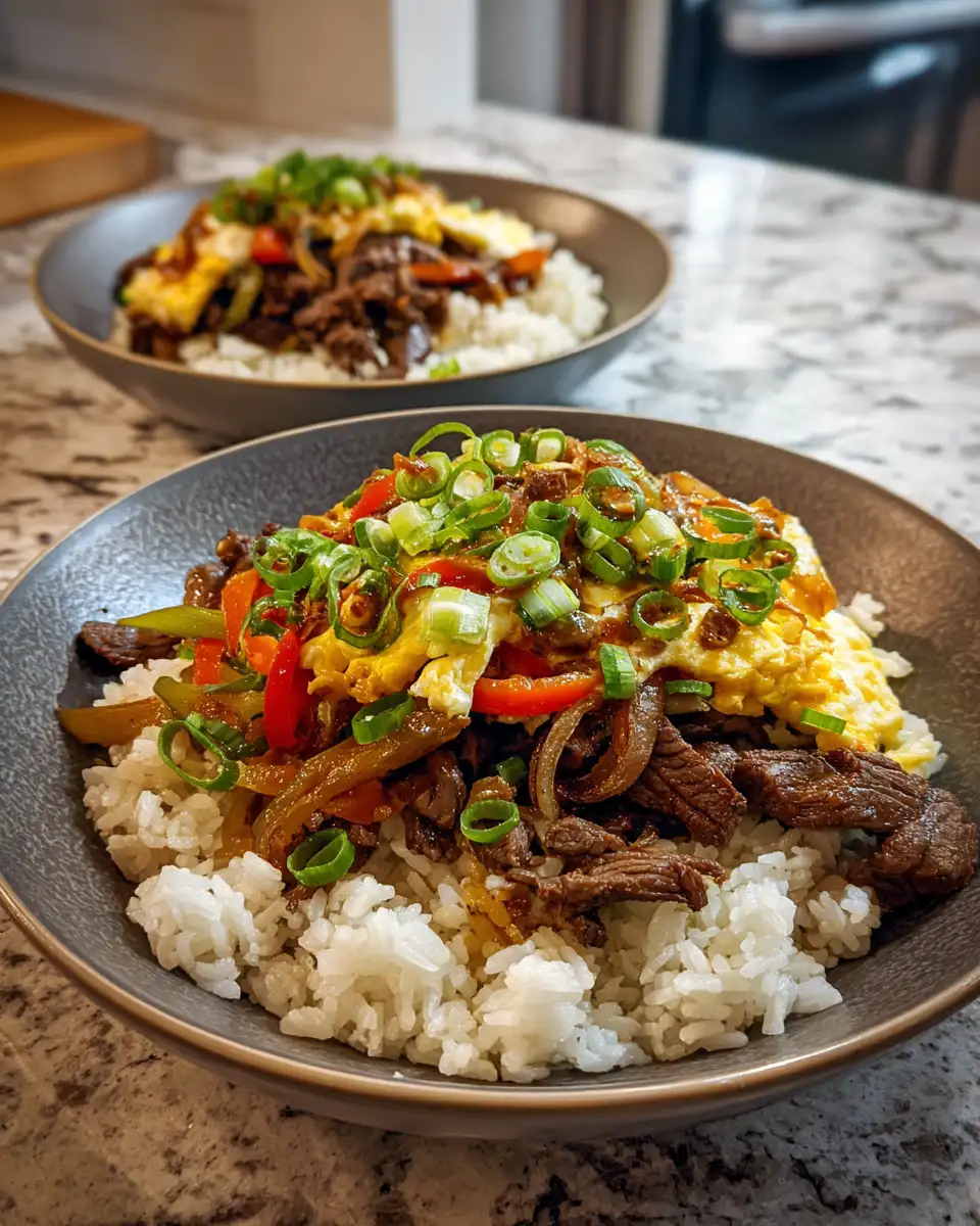 Savor the Flavor: Philly Cheesesteak Rice Bowls Revolution 6 Final dish - Savor the Flavor: Philly Cheesesteak Rice Bowls Revolution