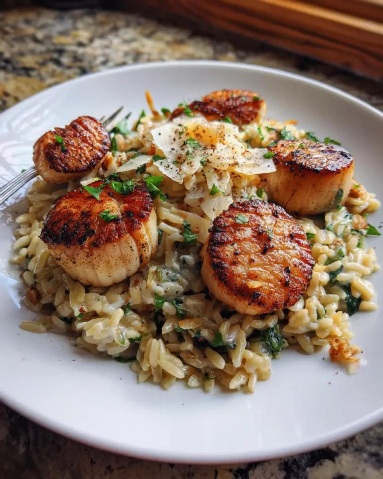 Seared Scallops and Creamy Orzo: A Match Made in Culinary Heaven - Featured Image