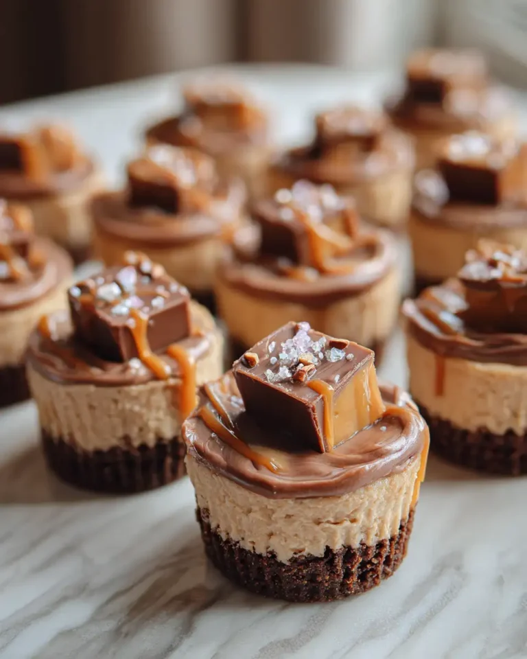 Indulge in Decadence with Turtle Chocolate Caramel Cheesecake Bites - Featured Image