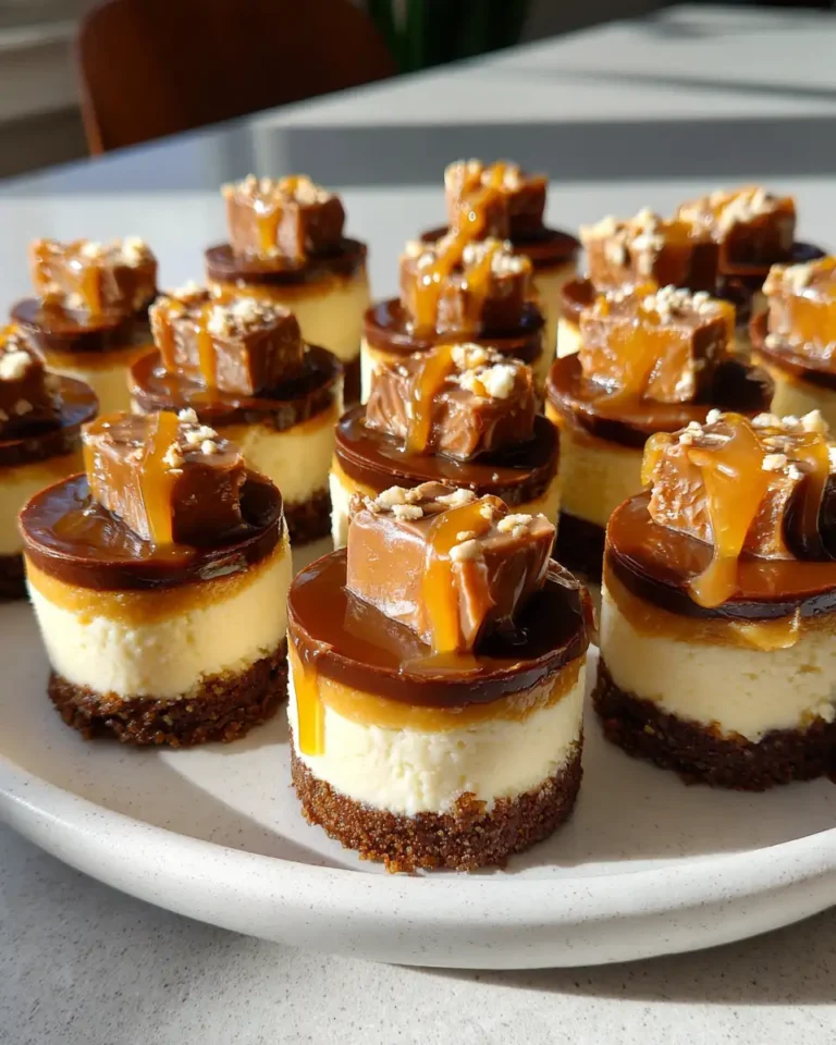 Irresistible Twix Caramel Cheesecake Bites That Will Wow Your Taste Buds - Featured Image