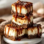 Irresistible Apple Cider Caramel Cheesecake Bars for Your Fall Dessert Cravings - Featured Image