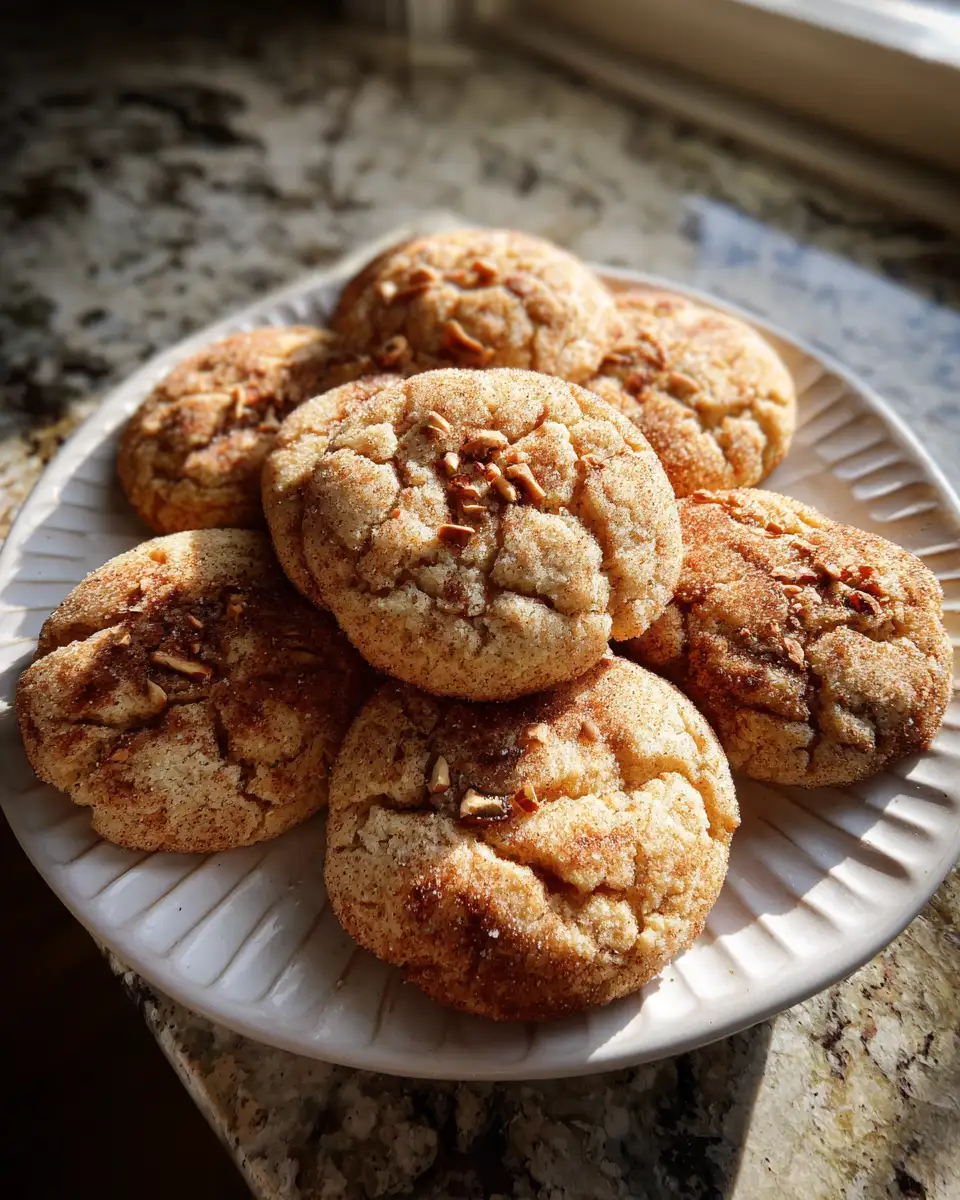Final dish - Apple Cider Cinnamon Sugar Cookies: A Sweet Autumn Delight