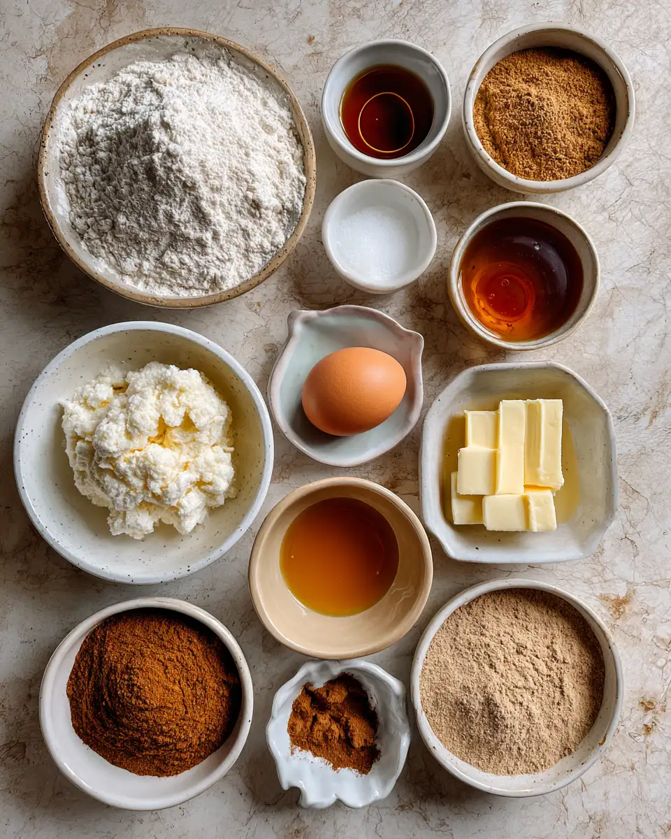 Ingredients for Apple Cider Cinnamon Sugar Cookies: A Sweet Autumn Delight
