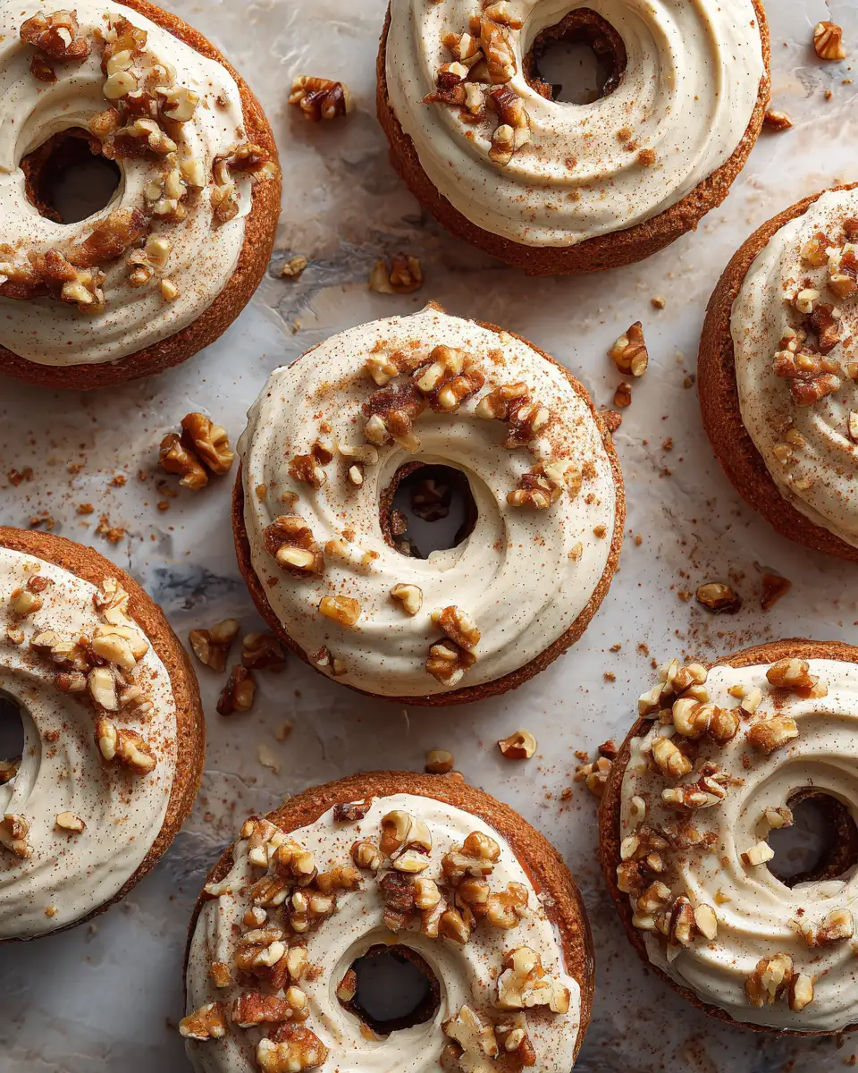 Final dish - Indulge in Autumn Bliss with Apple Cider Cream Cheese Donuts